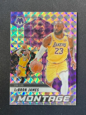 LeBron James 2024-25 Panini Mosaic Montage Mosaic Prizm #19 - Image 1 of 2