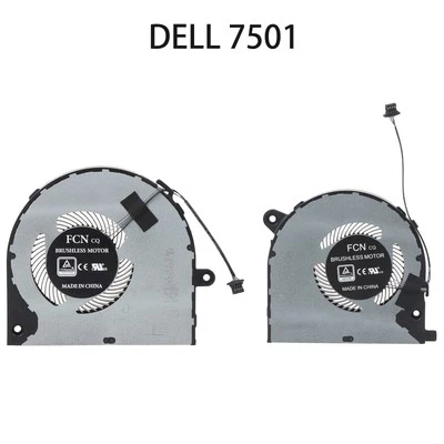 CPU Cooler Fan Portable USB Power GPU Radiator for DellVostro 15 7500 V7500 - Image 1 of 4