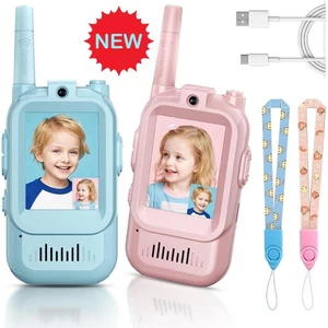 Walkie Talkies for Kids, Video Walkie Talkies 2 Pack with Screen Display H OT - Picture 1 of 15