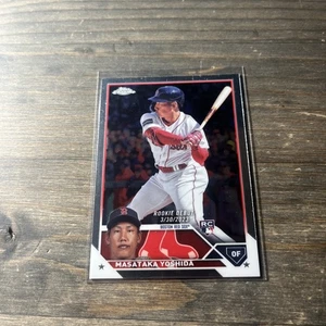2023 Topps Chrome Update Series - Rookie Debut Masataka Yoshida #USC174 (RC) - Picture 1 of 4