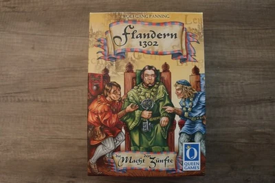 Flandern 1302-Die Macht der Zünfte | Queen Games | 2004 | 2-4 Spieler | Vollstän - Bild 1 von 3
