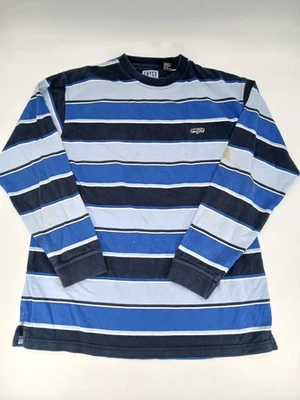 Camisa De Colección Años 2000 Y2K Enyce Rayas Hip Hop Calle Manga Larga Talla XL Foto 1 de 4