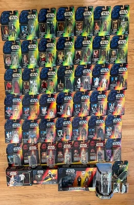STAR WARS Lot of 50+ Power Of The Force / Episode 1 Action Figures NEW - Image 1 of 4