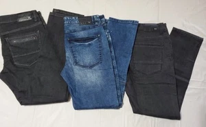 Lot Of 3 INC INTERNATIONAL CONCEPTS Men Stockholm Skinny Jeans Size 32 - Picture 1 of 13