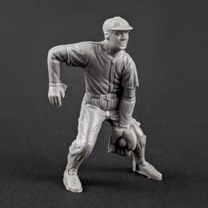 Figura de jugador de béisbol de juguete Cracker Jack Prize 1958 n.º 6 jardinero - Imagen 1 de 6