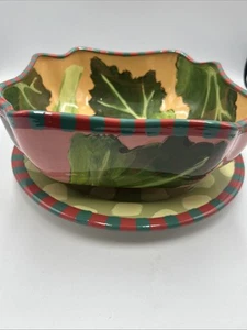Droll Designs Colander With Plate Extremely Rare! 2004 Limited Production BEAUTY - Picture 1 of 10