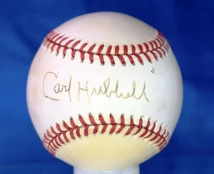 Carl Hubbell Psa/dna Authenticated Signed National League Baseball Autograph - Picture 1 of 1