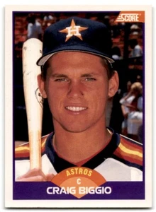 1989 Score Craig Biggio Rookie Houston Astros #237 - Bild 1 von 2