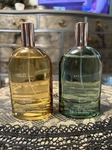 EUCALYPTUS & LEMON PEEL Long Lasting Scented Essential Oil Room Spray 3.4oz - Picture 1 of 3