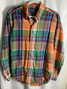 Ralph Lauren Men's Classic Fit Long Sleeve Button Down shirt size Medium (Fall) - Picture 1 of 5