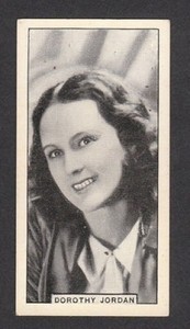 Dorothy Jordan Scarce 1930s Albert Cigarette Card