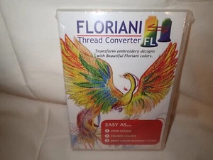 Embroidery Machine Design CD Floriani Thread Converter FL Transform Designs - Picture 1 of 8