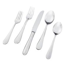 Pottery Barn Classic 18/10 Stainless Steel 5pc. Place Setting by Wallace