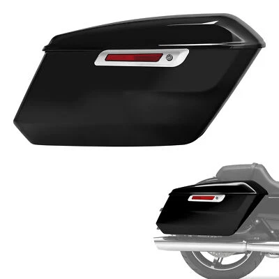 Alforjas negras vívidas aptas para Harley CVO Street Road Glide FLTRXSE 2023-2025 24 Foto 1 de 4