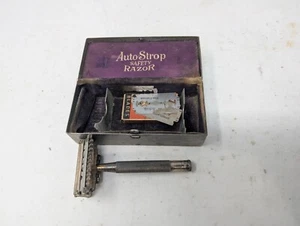 Vintage AutoStrop Safety Razor w/ Case & Blades – Rustless Finish (127) - Picture 1 of 7