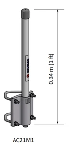 Paquet / lot de 4 unités - Antenne bateau marine Comrod AC21M1 - Photo 1/6
