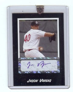 JASON VARGAS 2004 *BLACK* FACTORY SEALED! Certified AUTOGRAPH RC xx/25 - Picture 1 of 1