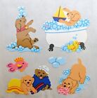 Sandylion Stickers Puppy Bath Time Kromekote 1 Mod