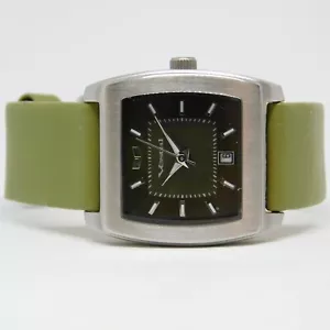 Vestal Genuine Leather Silver Tone Case Quartz Analog Women's Watch New Battery - Picture 1 of 9