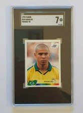 1998 PANINI Sticker World Cup France 98 Ronaldo Brazil #28 SGC 7 NO PSA BGS