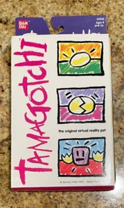 Tamagotchi V1 Original 1996-1997 (#1800) von BANDAI SEALED - Blau / Dunkelblau - Bild 1 von 5