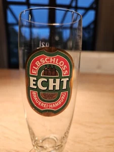 Elbschloss Brauerei Hamburg, Bierglas ECHT-Pils 0,2 Liter - Bild 1 von 5