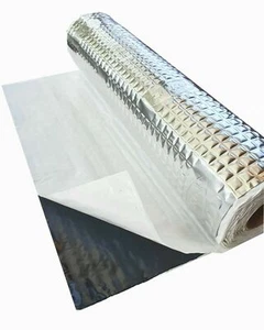 Alubutyl Matte Dämmmatte Selbstklebend 50x400cm Anti Dröhn Fahrzeugdämmung 2mm - Bild 1 von 24
