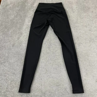 LULULEMON Leggings Mujer Talla 6 Negro 75% Nylon 25% Spandex 31" Tobillo Yoga Foto 1 de 4