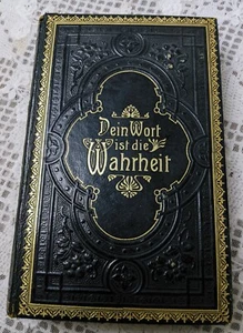 1914-GERMAN CHRISTIAN BOOK-DEIN WORT IST DIE WAHRNEIT-YOUR WORD IS THE TRUTH - Picture 1 of 12