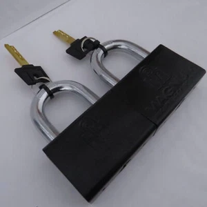 SICHERHEITS-VORHÄNGESCHLÖSSER 1/2" SCHÄKEL SCHWERLAST GLEICHSCHLIESSEND Mul-T-Lock Stil - Bild 1 von 10