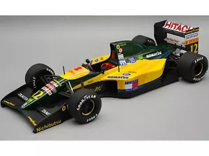 LOTUS 107 #12 HERBERT FORMULA ONE F1 GP de Bélgica 1992 1/18 Tecnomodel TM18-227 C - Imagen 1 de 3