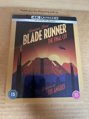 Blade Runner: Final Cut - UK Limited Ed 4K UHD Blu-Ray Steelbook NEW & SEALED - Image 1 of 4