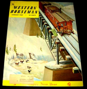 The Western Horseman magazine January  1969 Horses - Picture 1 of 1