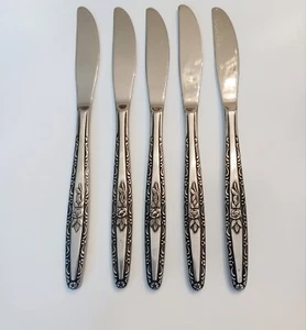 (5) Cuchillos de cena de acero inoxidable Interpur INR3 ~ Envío gratuito - Imagen 1 de 7