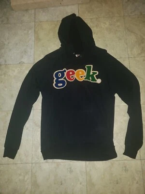 2015 GEEK Hombres: Suéter con Capucha Mediano RARO Negro ALONZO JACKSON Sudadera con Capucha Foto 1 de 4