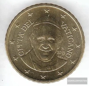 Vatikanstadt VAT 6 2015 Papst Franziskus Stgl./unzirkuliert 2015 Kursmünze 50 Ce - Bild 1 von 1