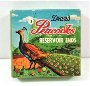 Vintage Peacocks Old Full Condom 3 Pk Dean Rubber N. Kansas City Mo Store Stoc - Picture 1 of 2