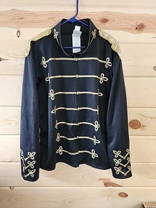 Rubies Michael Jackson Military Black In Color Jacket Costume Halloween Sz XL - Picture 1 of 8