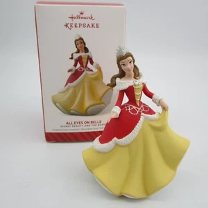 2014 Hallmark Ornament Disney Die Schöne und das Biest Alle Augen auf Belle - Bild 1 von 6