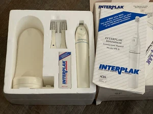 Vintage Interplak Home Plaque Removal Instrument 1992 New Sealed NOS PB-8 Rare - Picture 1 of 7