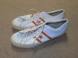 University of Tennessee Game Worn Basketball Shoes Converse Chuck Taylor 1970s - Picture 1 of 5