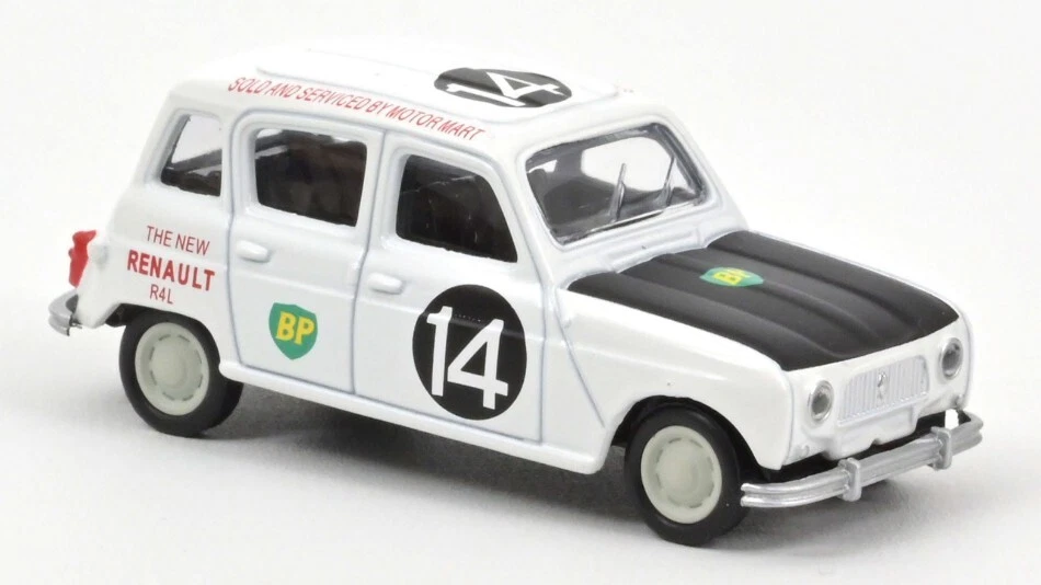 Renault 4 1962 #14 East African Safari 1:64 Model 310943 NOREV - Immagine 1 di 1