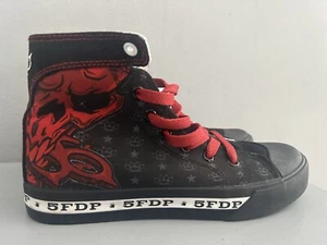 FIVE FINGER DEATH PUNCH SHOES TRAINERS SIZE UK 3 RARE - Picture 1 of 7