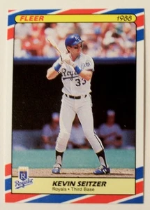 1988 Fleer Baseball Superstars KEVIN SEITZER ROYALS (2) - Picture 1 of 1