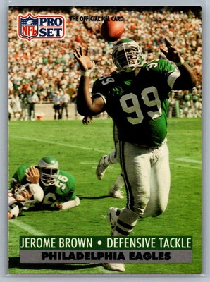 1991 Pro Set #614 Jerome Brown - Image 1 of 2