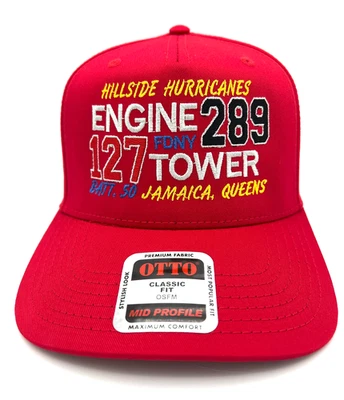FDNY ENGINE 289 TORRE 127 BATT 50 HILLSIDE HURRICANES Gorra Snapback Bordado Foto 1 de 4
