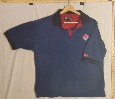 Domino's Pizza Uniform Shirt Large From Mid 2000's - Image 1 of 4