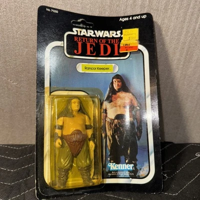 Vintage Star Wars Return Of The Jedi Rancor Keeper Kenner 1983 77 Back SEALED - Image 1 of 4