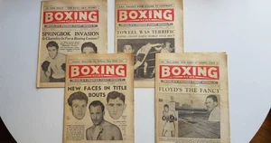 Boxing News July 1957 - 4 issues - Picture 1 of 1