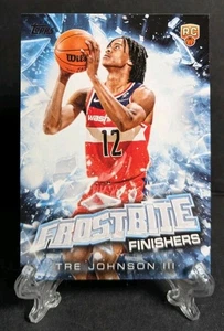 2025-26 Topps Holiday - Tre Johnson III - Frostbite Finishers Case Hit #FF-TJ - Bild 1 von 2